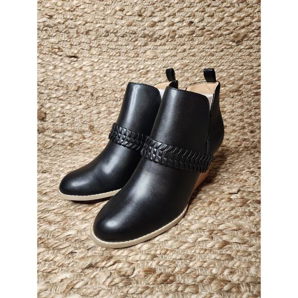 DV by Dolce Vita Womens Shoes Geneva Boots Size 11 Black Ankle Bootie Chic New - Picture 2 of 10